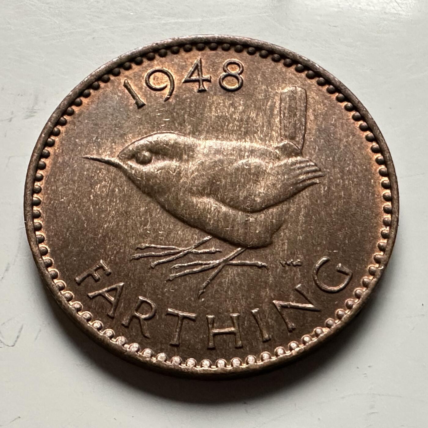 🌹外币初藏🌹🐯2026年第13场  每周二四六晚8️⃣点 接代拍 英国1948年一法新 a