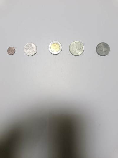 【20260129】非全新纸币和硬币第330场 - 欧洲国家5枚硬币不同版本