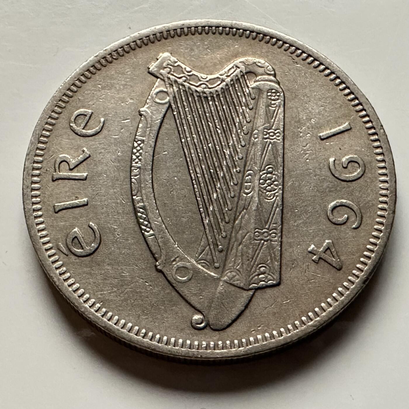 🌹外币初藏🌹🐯2026年第13场  每周二四六晚8️⃣点 接代拍 爱尔兰1964年2先令