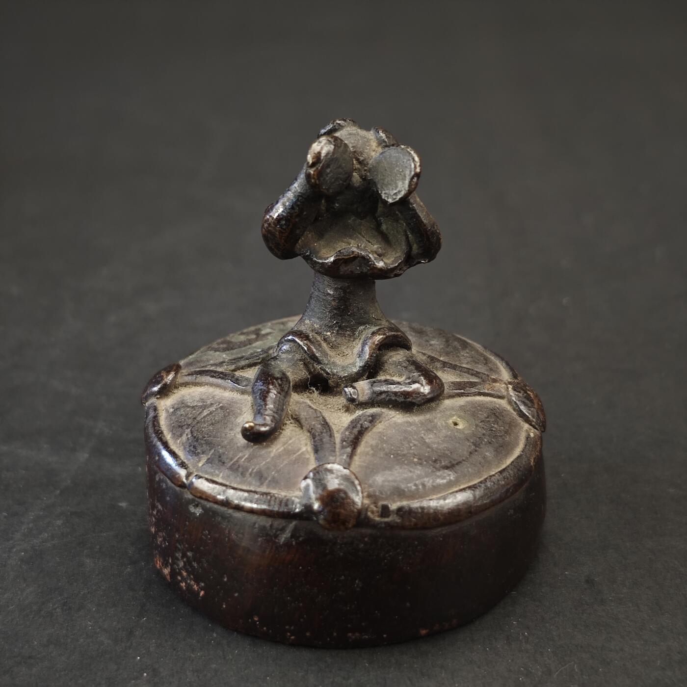 上海都达杂项专场九（全场包邮） 明 铜雕童子闲章1-282