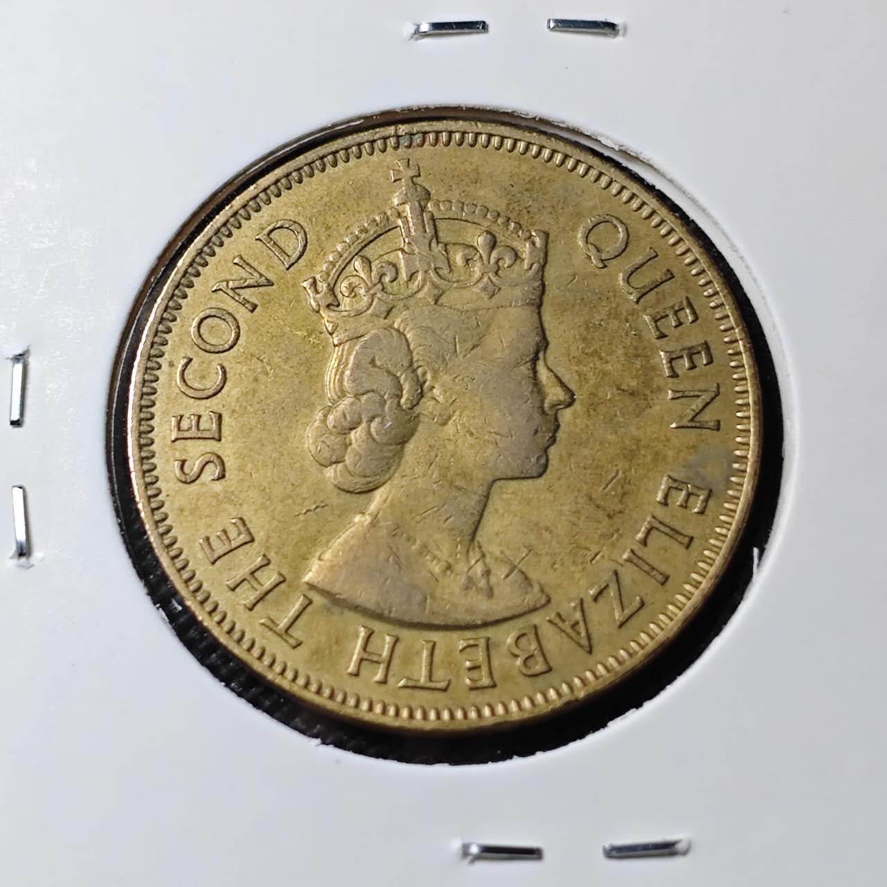 KK钱币收藏小铺  第390期  2月预留时间 周末发货  1967英属牙买加一便士铜币