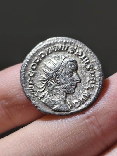 星盘世界钱币一月三十一日丝绸之路 - 世界古典币专场 - 罗马帝国 公元238-244年 戈尔迪安三世 安东尼安银币。