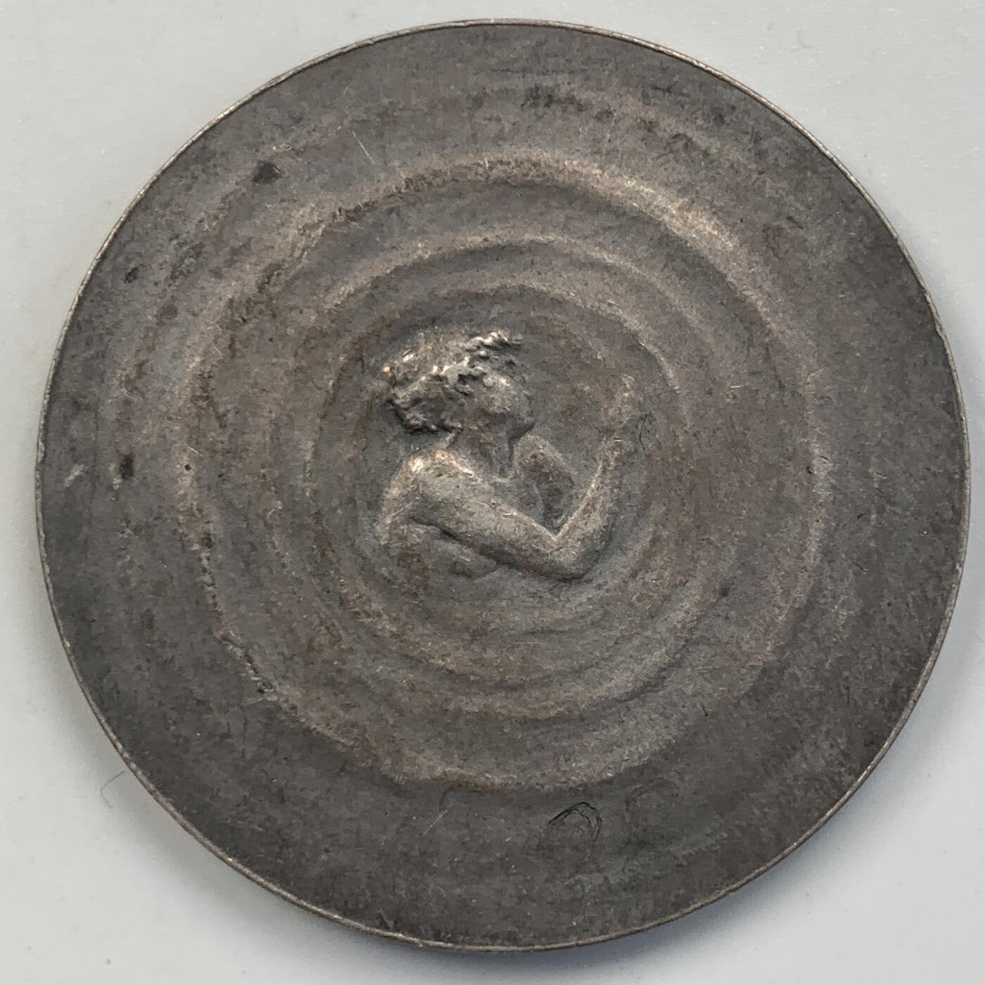 掌中浮雕-藏着的欧洲第051场 法国章友协会（SAMF）第15号作品：1902年法国海洋仙女安菲特律特银章 ，40mm，29.66g， 1902年10月发行，银章仅发行93枚