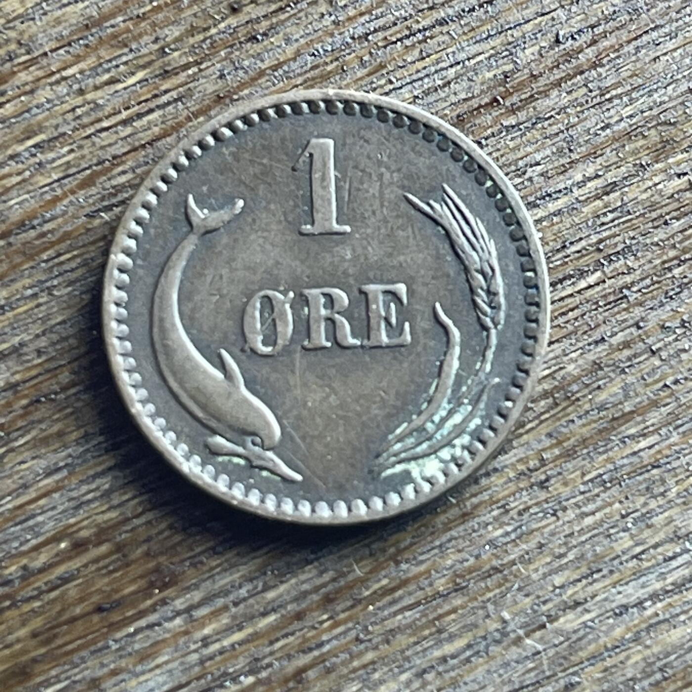 【本场4.12号发货】★第145加场★精品硬币 套币专场 不寄存，200包邮。不满200元，支付5元运费。《接受代拍 代送NGC评级》 100【无寄存】891 丹麦 1欧尔 铜币