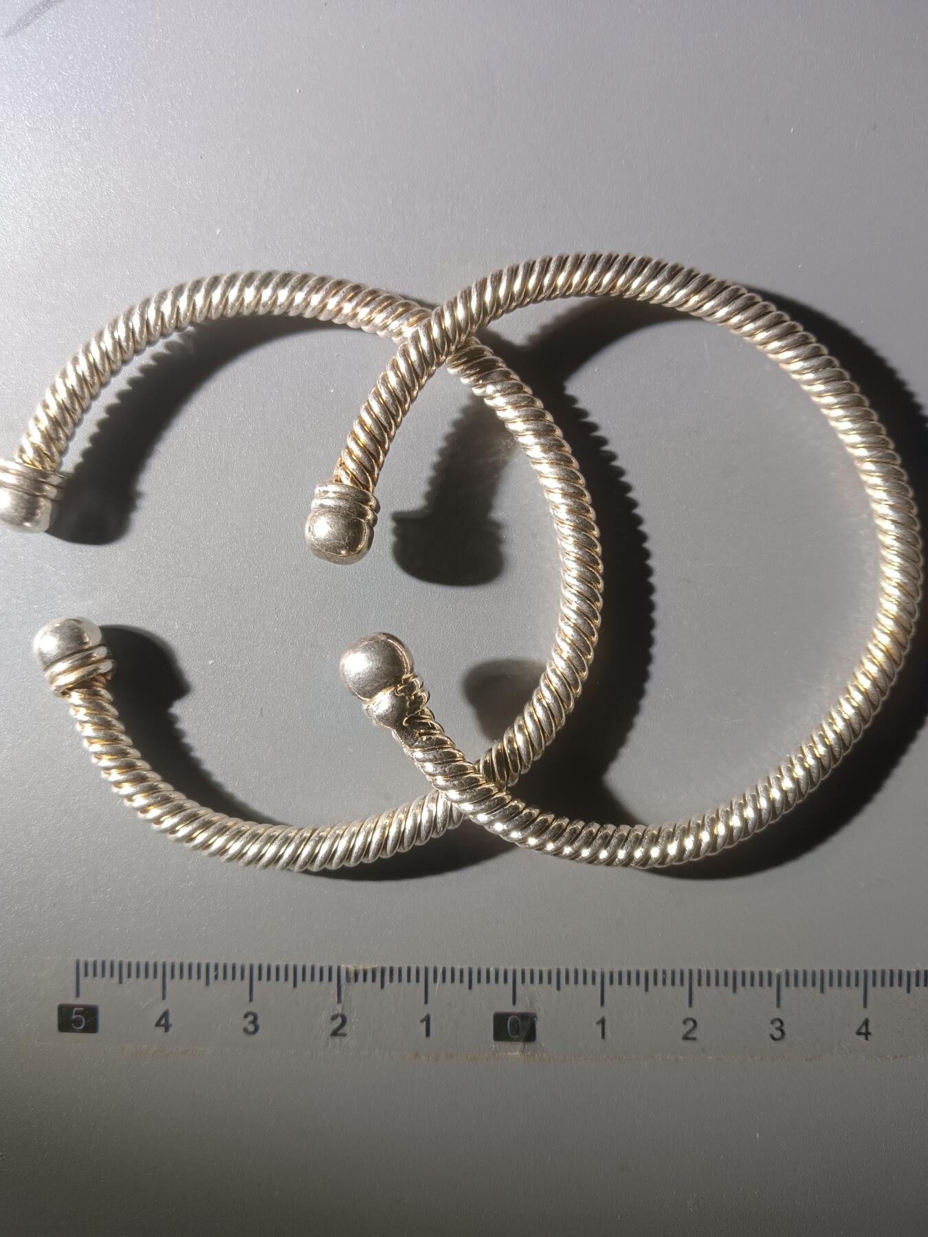 113期新疆红钱粟特钱币丝路钱币专场 A7回流手镯