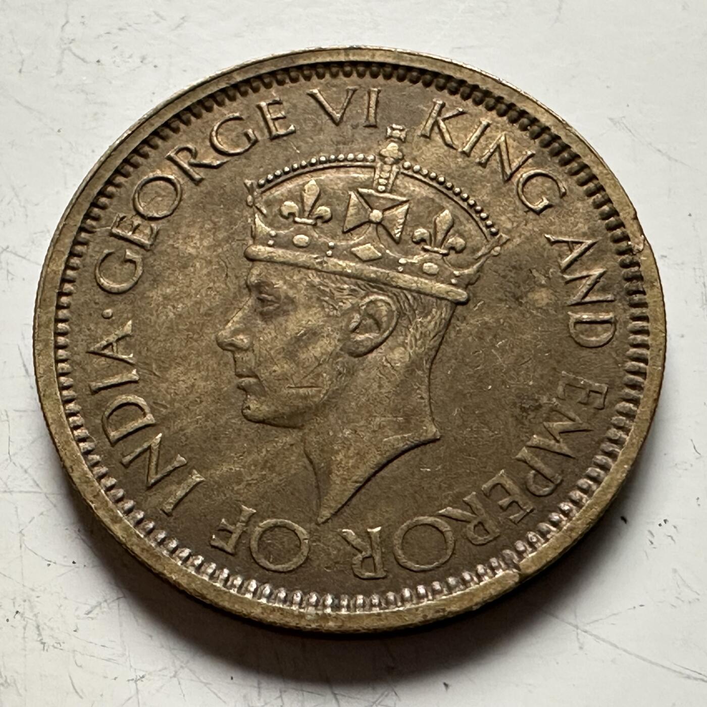 🌹外币初藏🌹🐯2026年第13场  每周二四六晚8️⃣点 接代拍 锡兰1943年50分