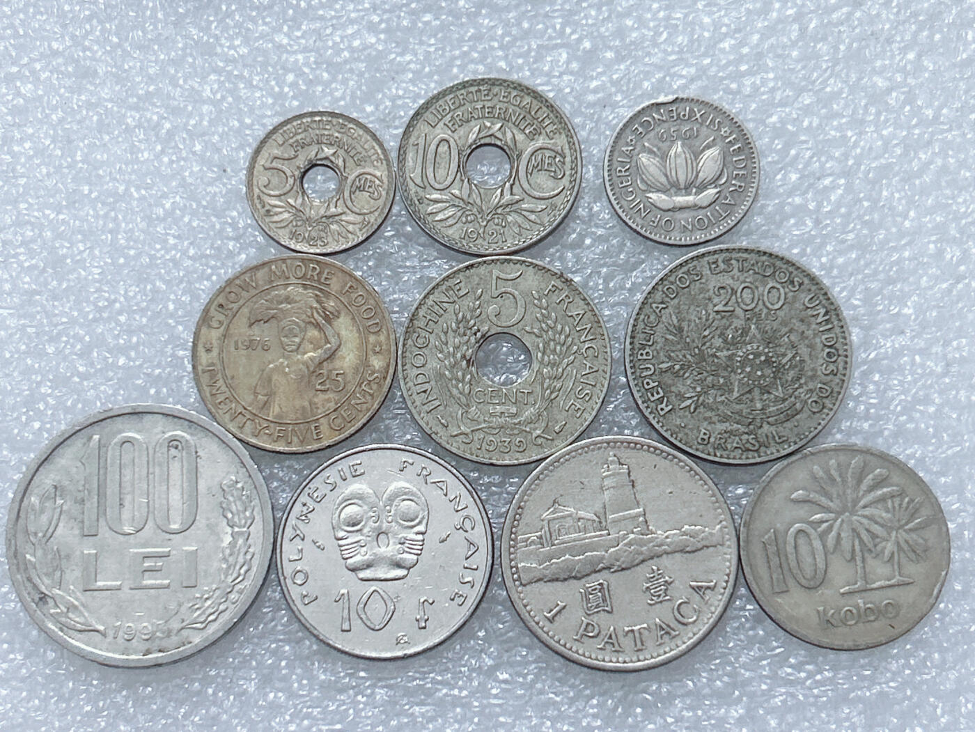 第一海外回流一元起拍收藏 散集专场  第296期 散币一组 10枚