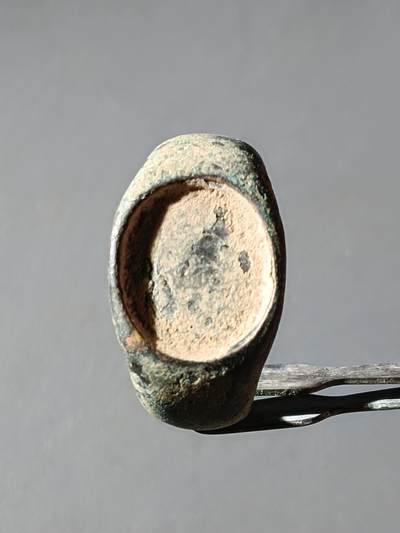 113期新疆红钱粟特钱币丝路钱币专场 - 老铜戒指