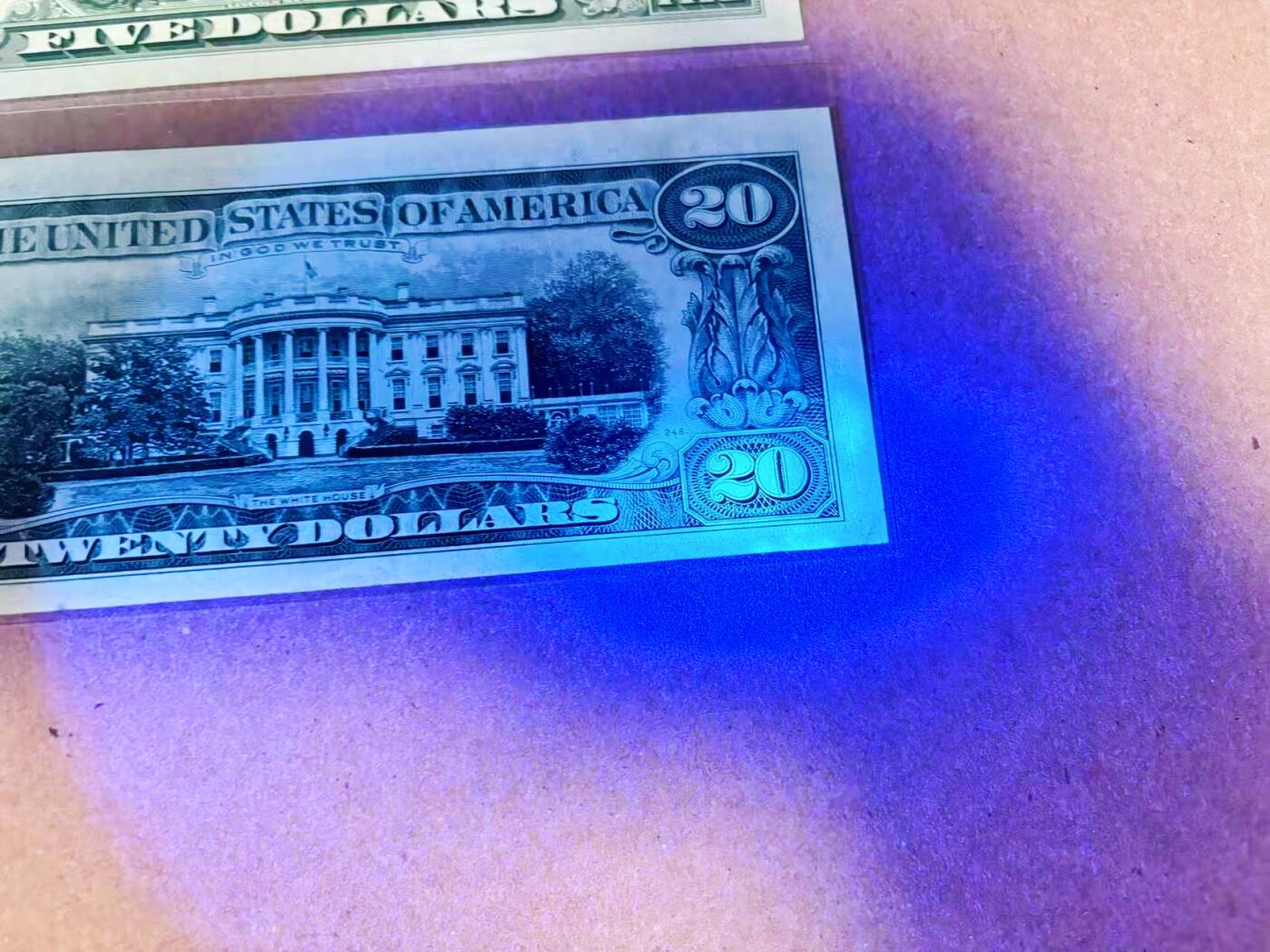 【Blue Auction】世界纸币精拍第780期——18级TOP拍卖/信誉/品质/专业/高效💫 【一组2张】美国 1974年5-20美金 AU品相