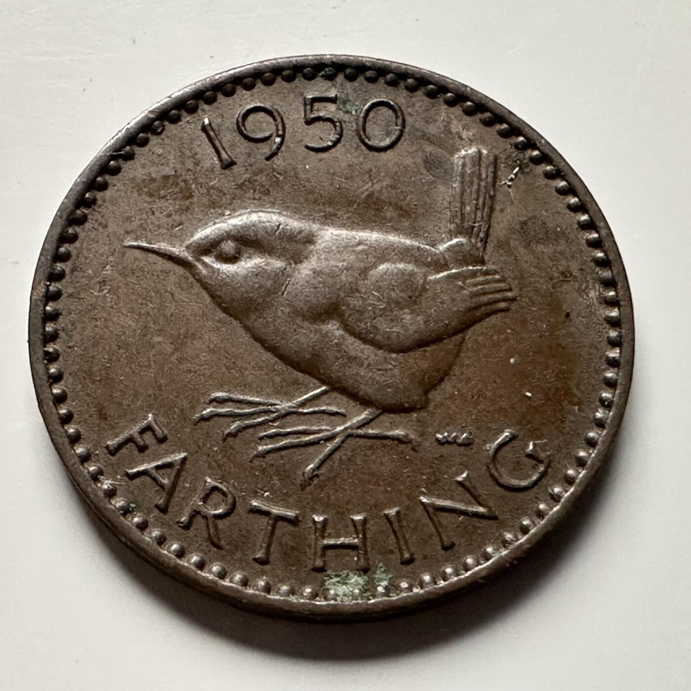 🌹外币初藏🌹🐯2026年第13场  每周二四六晚8️⃣点 接代拍 英国1950年一法新 b