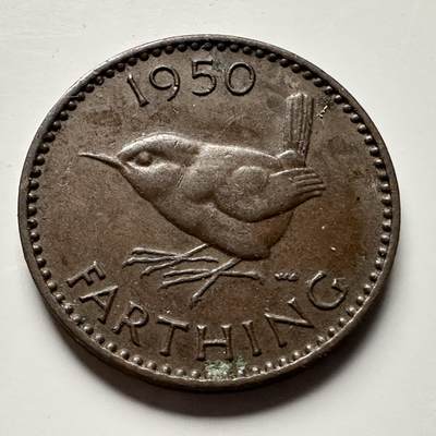 🌹外币初藏🌹🐯2026年第13场  每周二四六晚8️⃣点 接代拍 - 英国1950年一法新 b