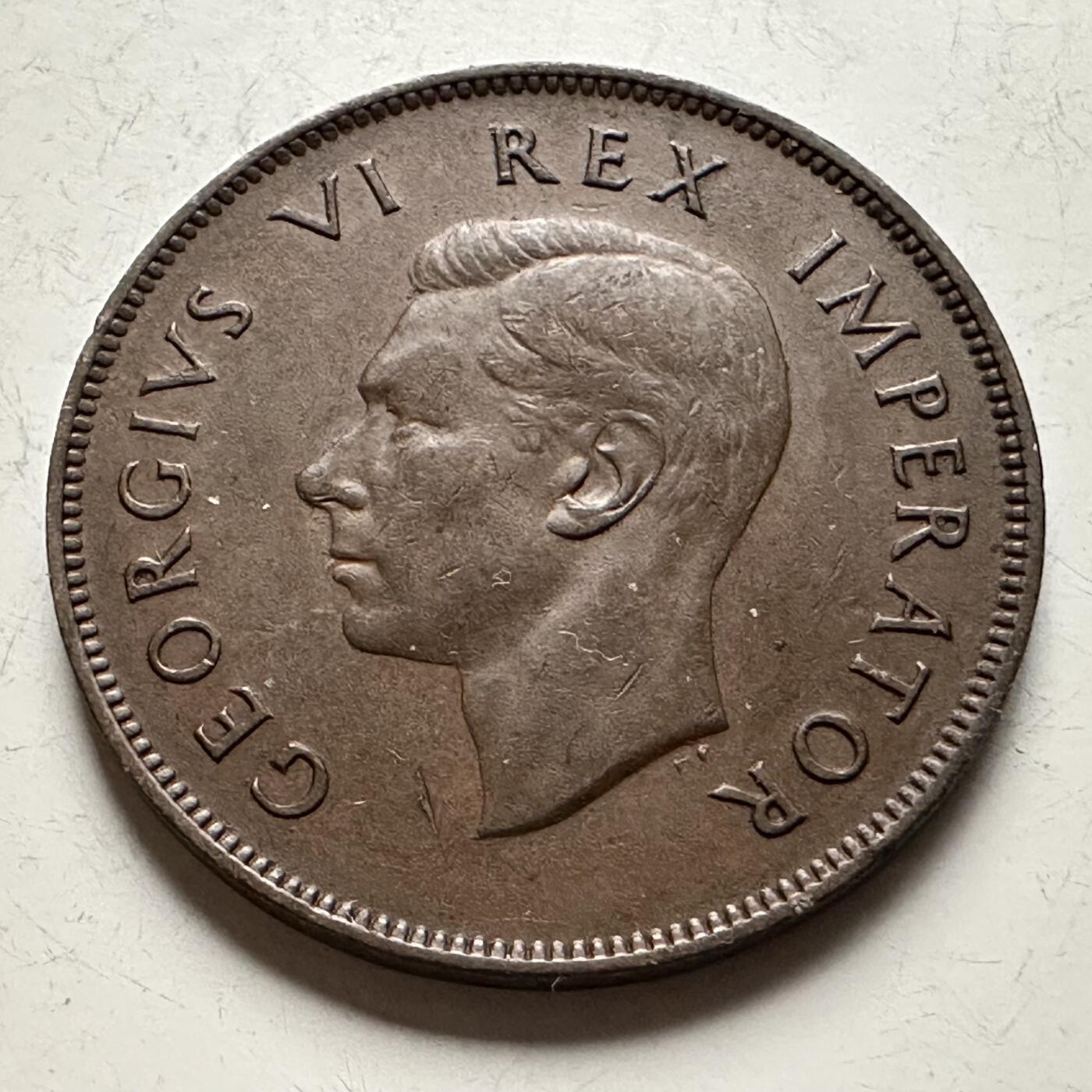 🌹外币初藏🌹🐯2026年第13场  每周二四六晚8️⃣点 接代拍 英属南非1940年一便士