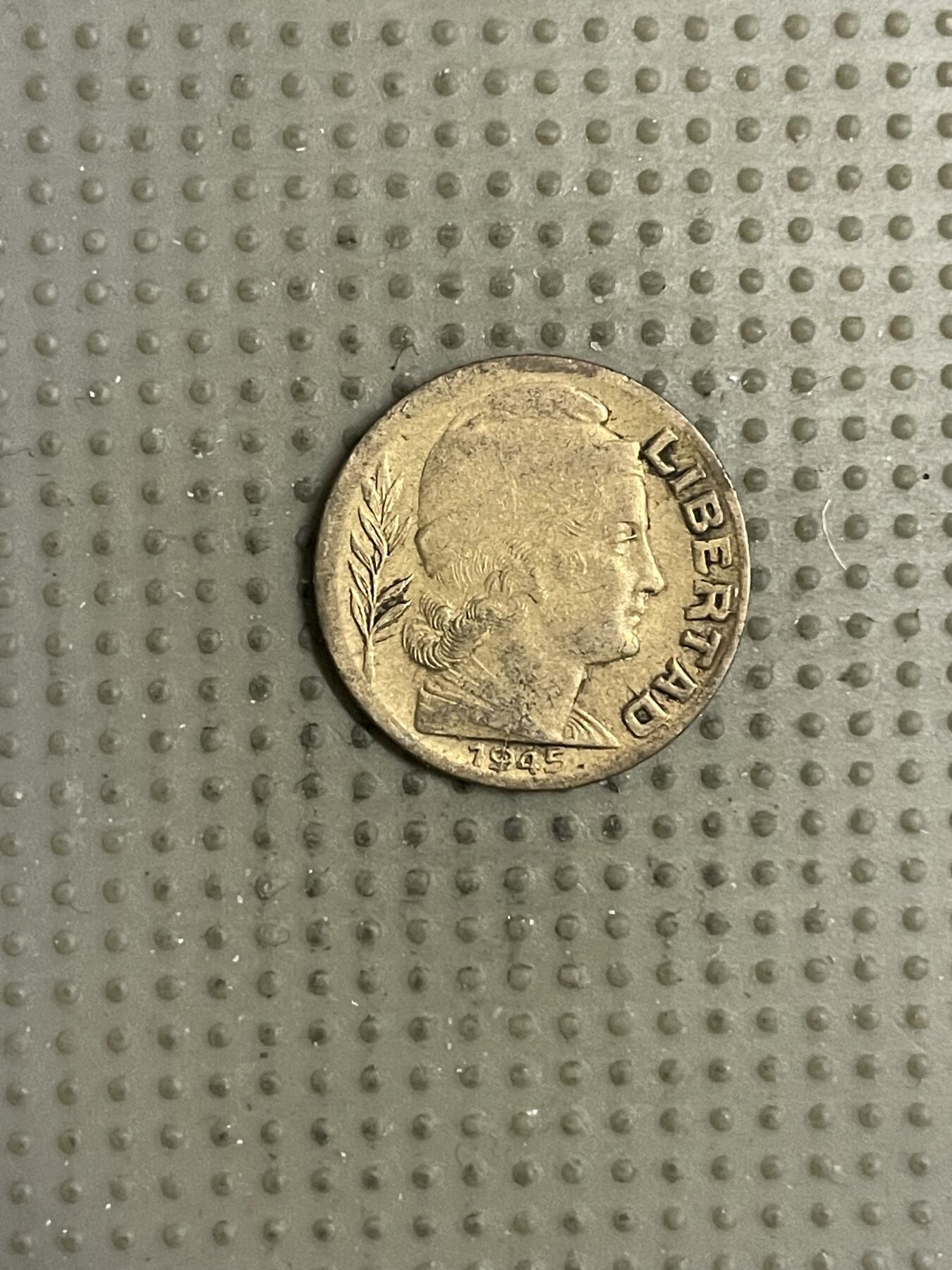 2026年第18场各国散币拍卖（总第168场） 阿根廷1945年5分