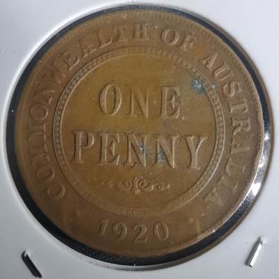 沼泽如烟--第976场 - 澳大利亚1920年1便士