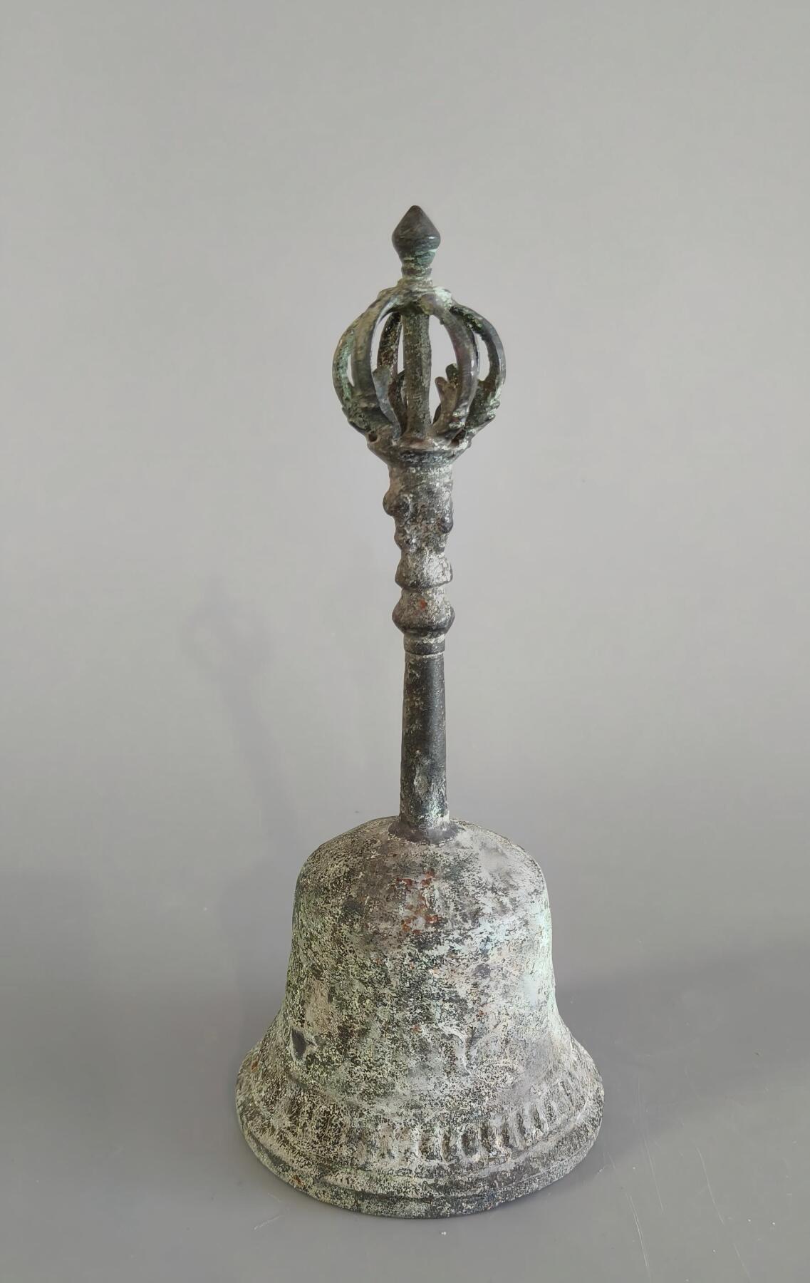 上海都达杂项专场九（全场包邮） 清 藏传佛首金刚杵铜铃1-572