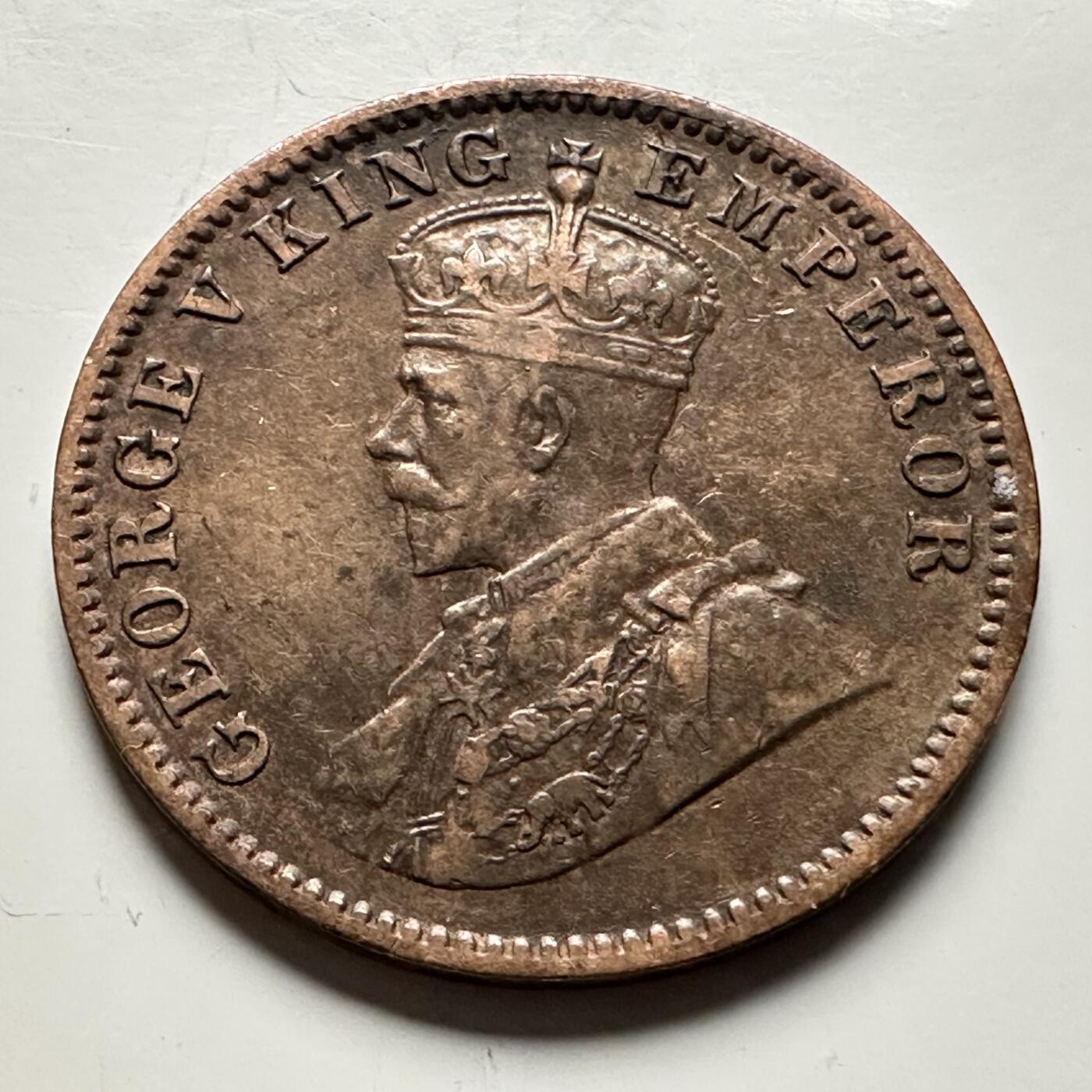 🌹外币初藏🌹🐯2026年第13场  每周二四六晚8️⃣点 接代拍 英属印度1918年1/4安娜