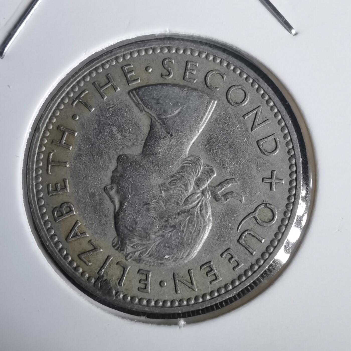 沼泽如烟--第976场 新西兰1965年1先令