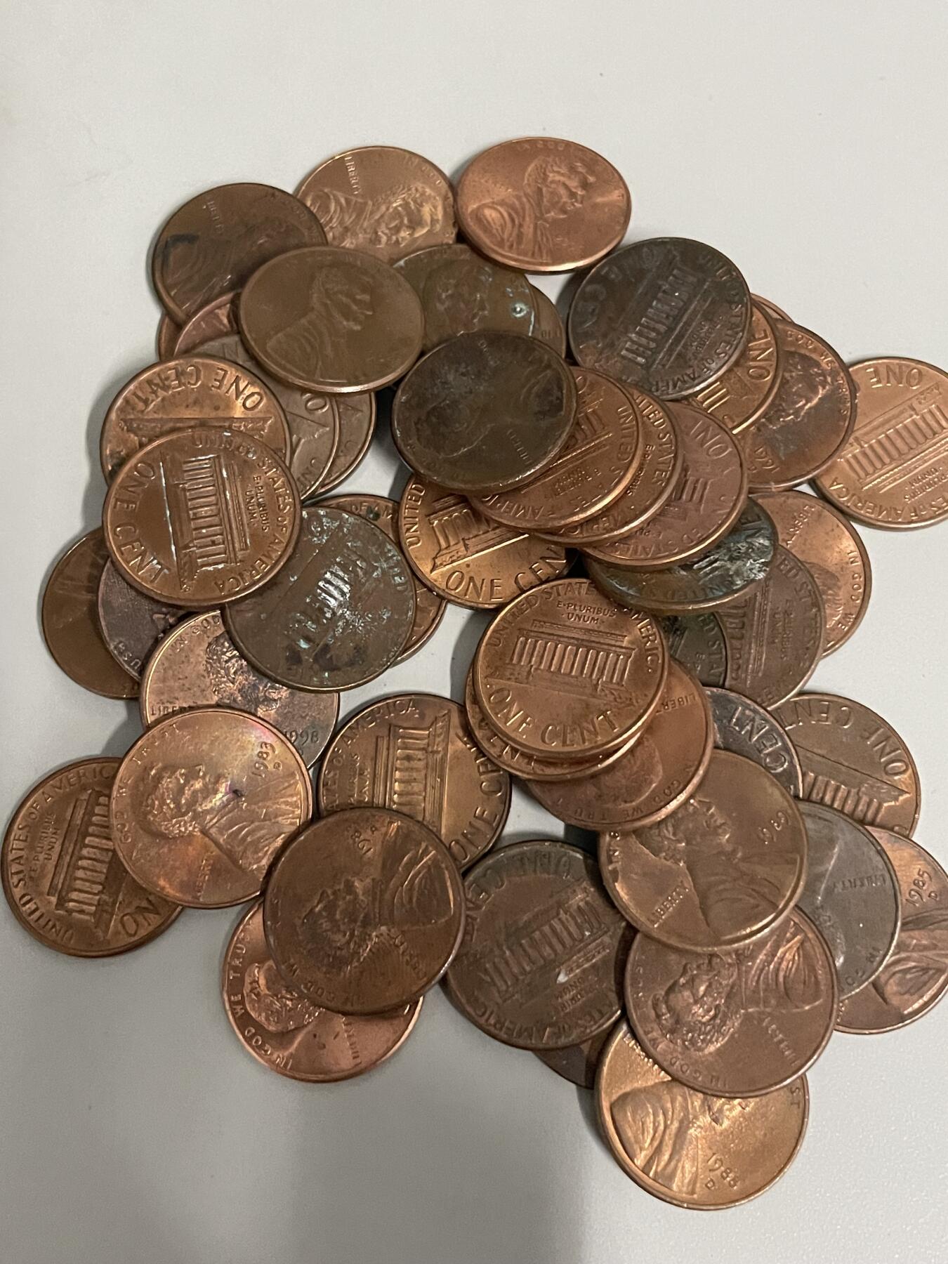 2026年第18场各国散币拍卖（总第168场） 美国1美分50枚