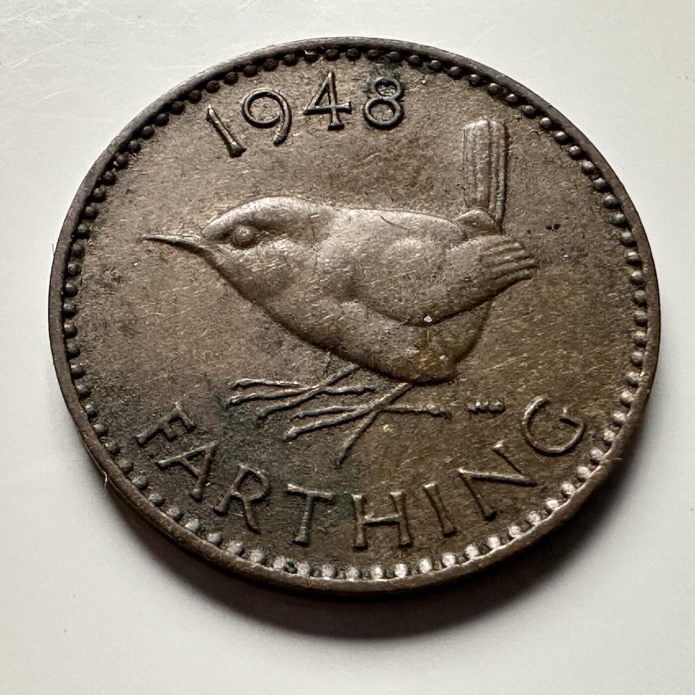 🌹外币初藏🌹🐯2026年第13场  每周二四六晚8️⃣点 接代拍 英国1948年一法新 c