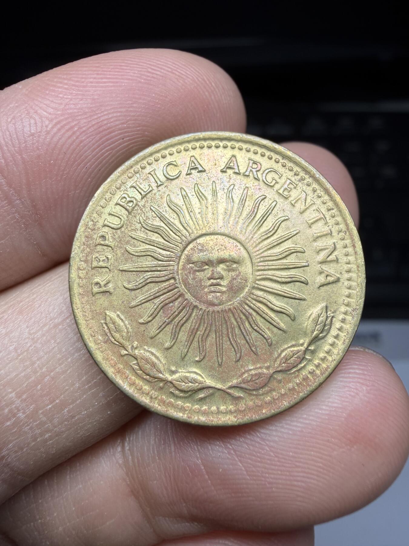 2025年集古藏今外币拍卖第二期-第1场—（总第301拍），可以寄存60天，满160元包邮。 1978年阿根廷10比索