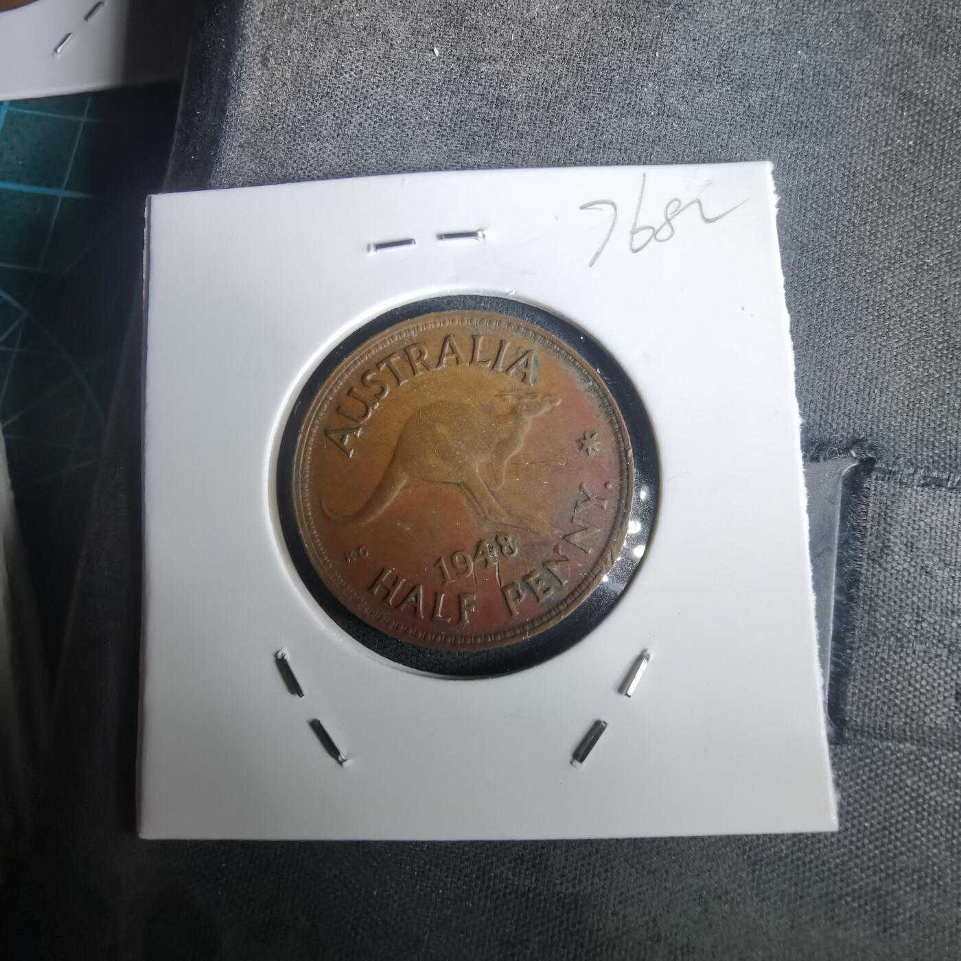 沼泽如烟--第976场 澳大利亚1948年半便士