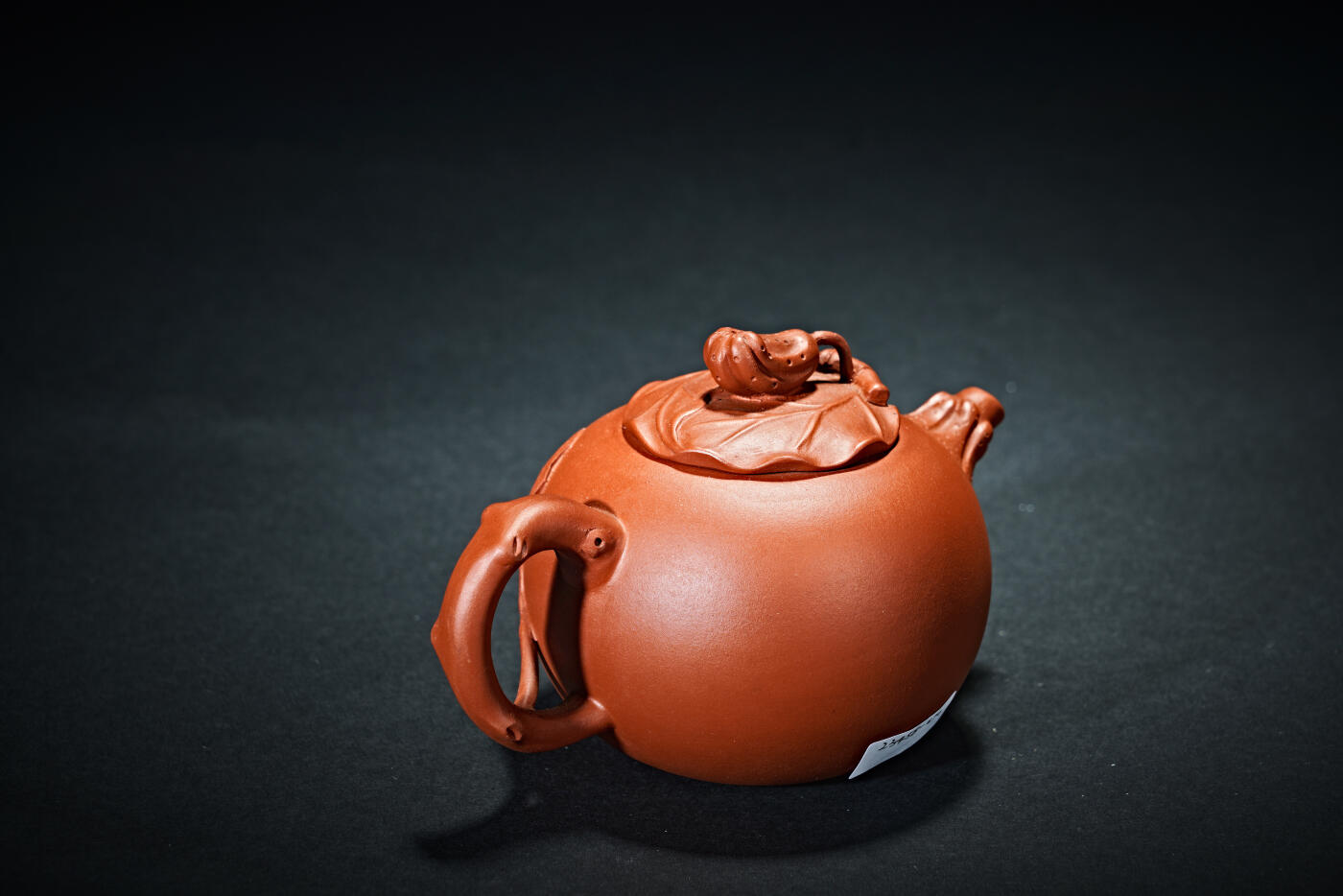 上海都达杂项专场九（全场包邮） 申屠国洪 制朱泥佛手壶1-436