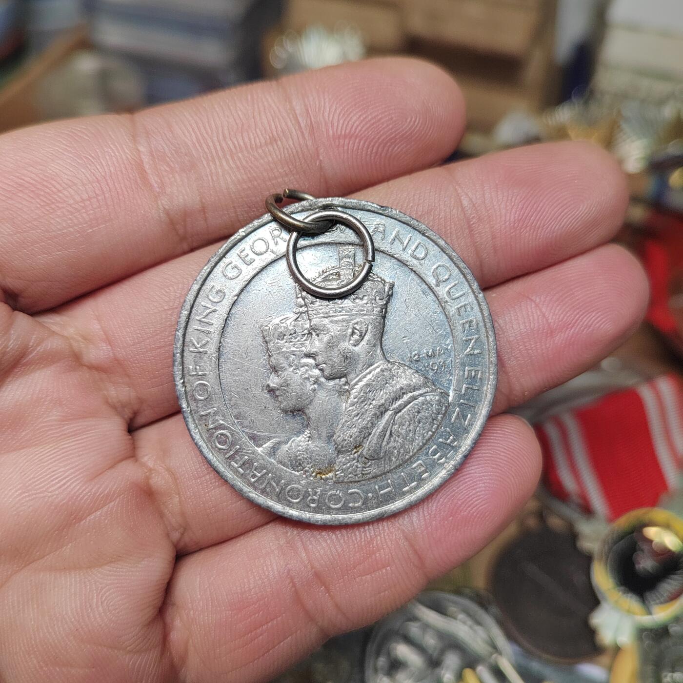 PCAI钱币  29-740  纪念章等杂項专场 乔六纪念锡章