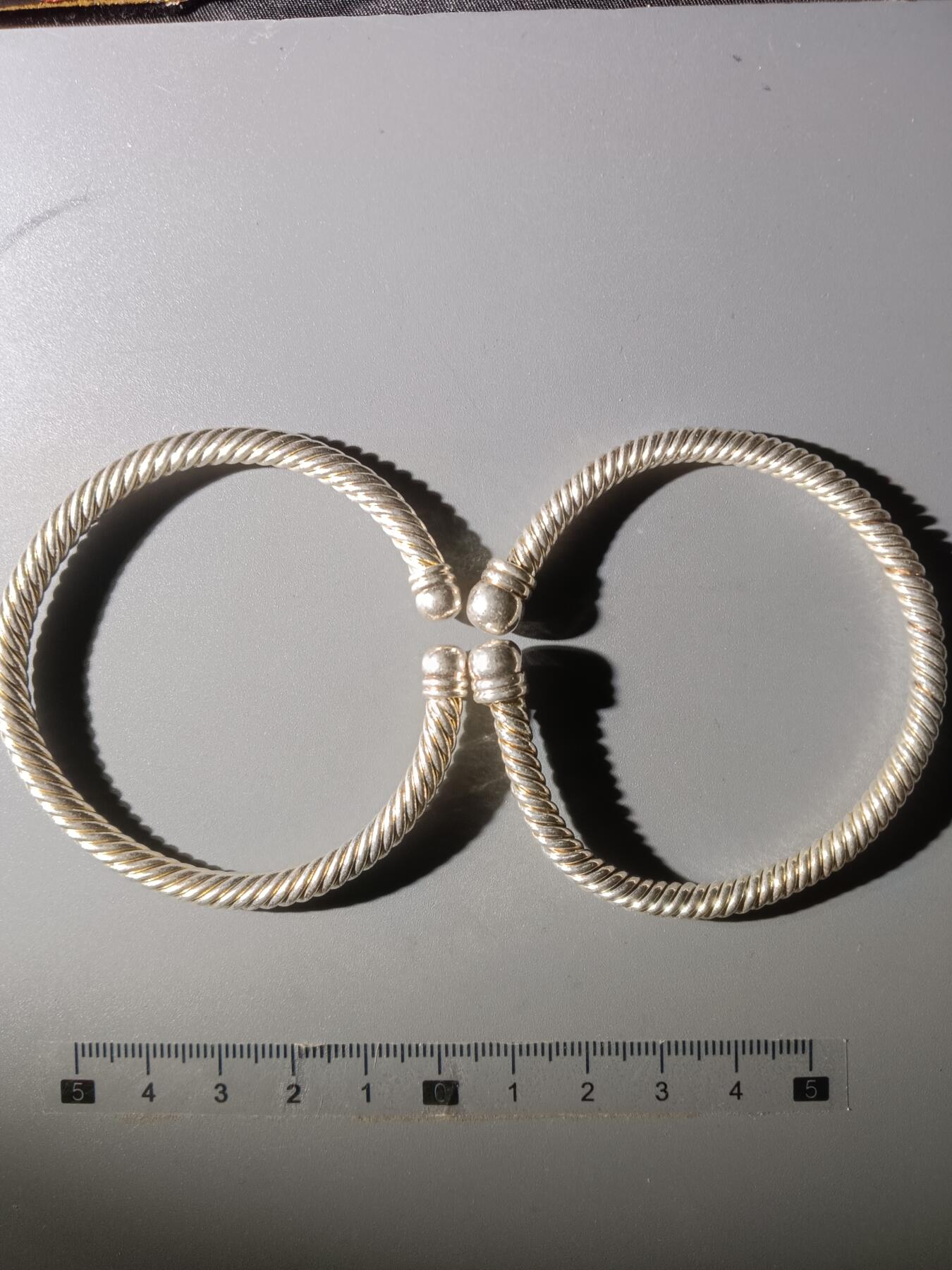 113期新疆红钱粟特钱币丝路钱币专场 A1回流手镯