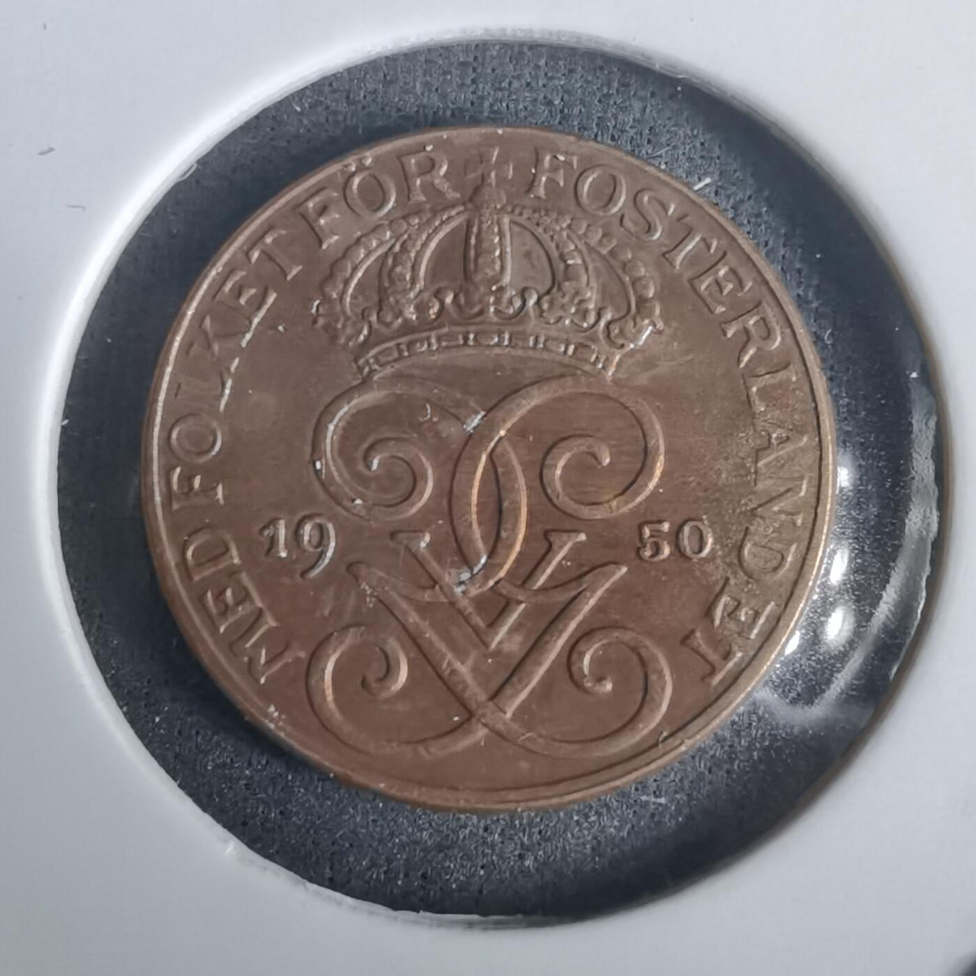 沼泽如烟--第976场 瑞典1950年1欧尔