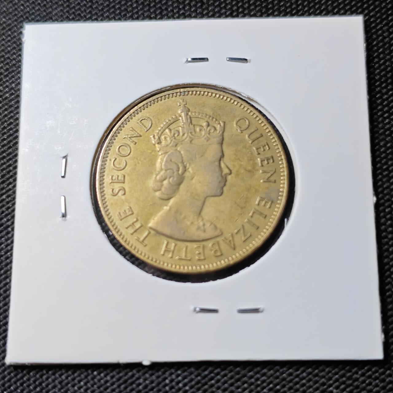 KK钱币收藏小铺  第390期  2月预留时间 周末发货  1967英属牙买加一便士铜币