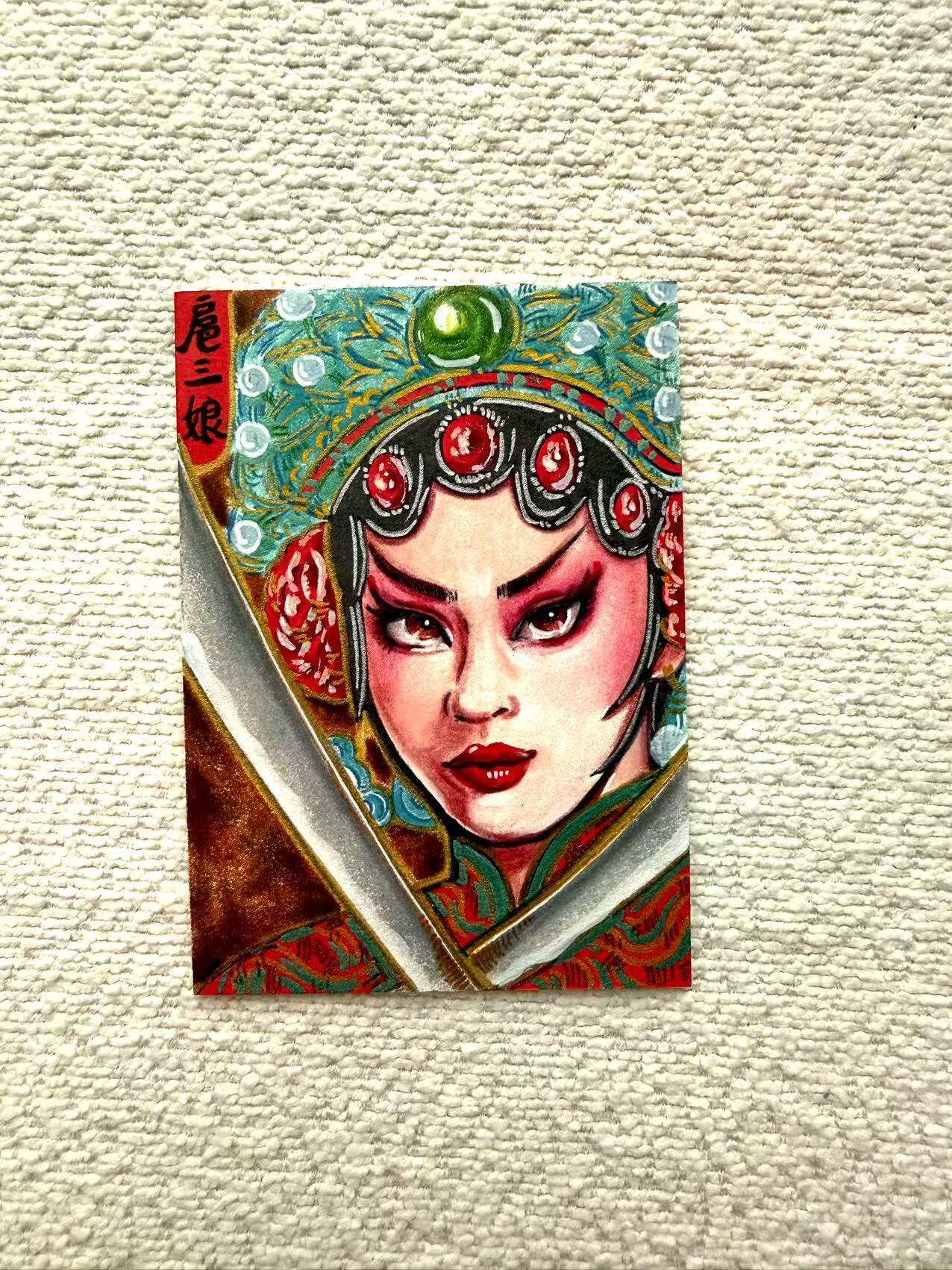 天玑星卡拍第165期《1.26周一截拍》持续收拍收评中 满赠卡需备注 【手绘卡】居子 扈三娘 手绘卡