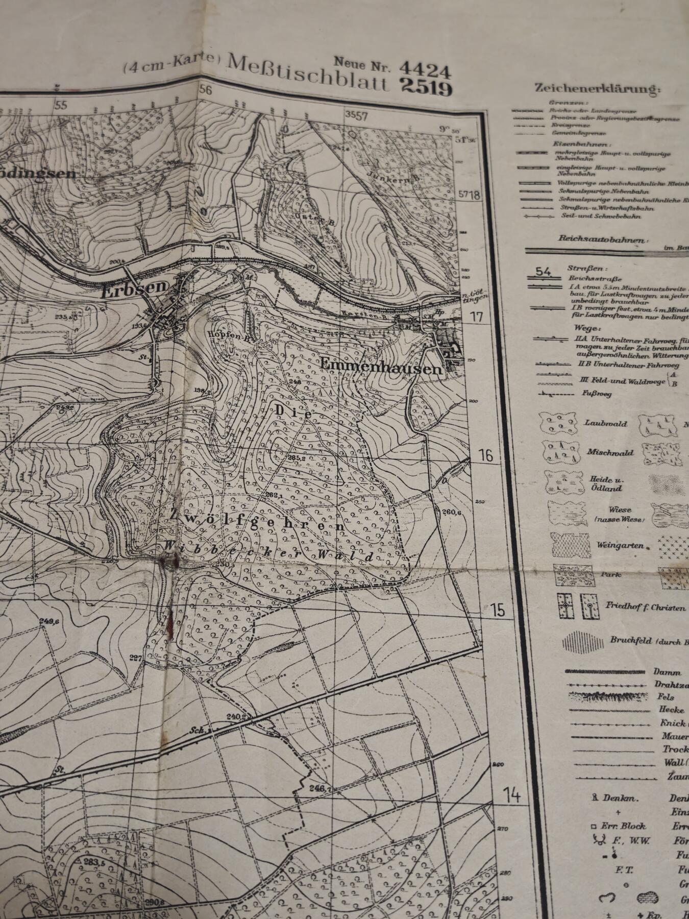 橙子收藏第二期 【19世纪普鲁士公务地图】1898年德兰斯费尔德1:25000测绘图(可军用）)
