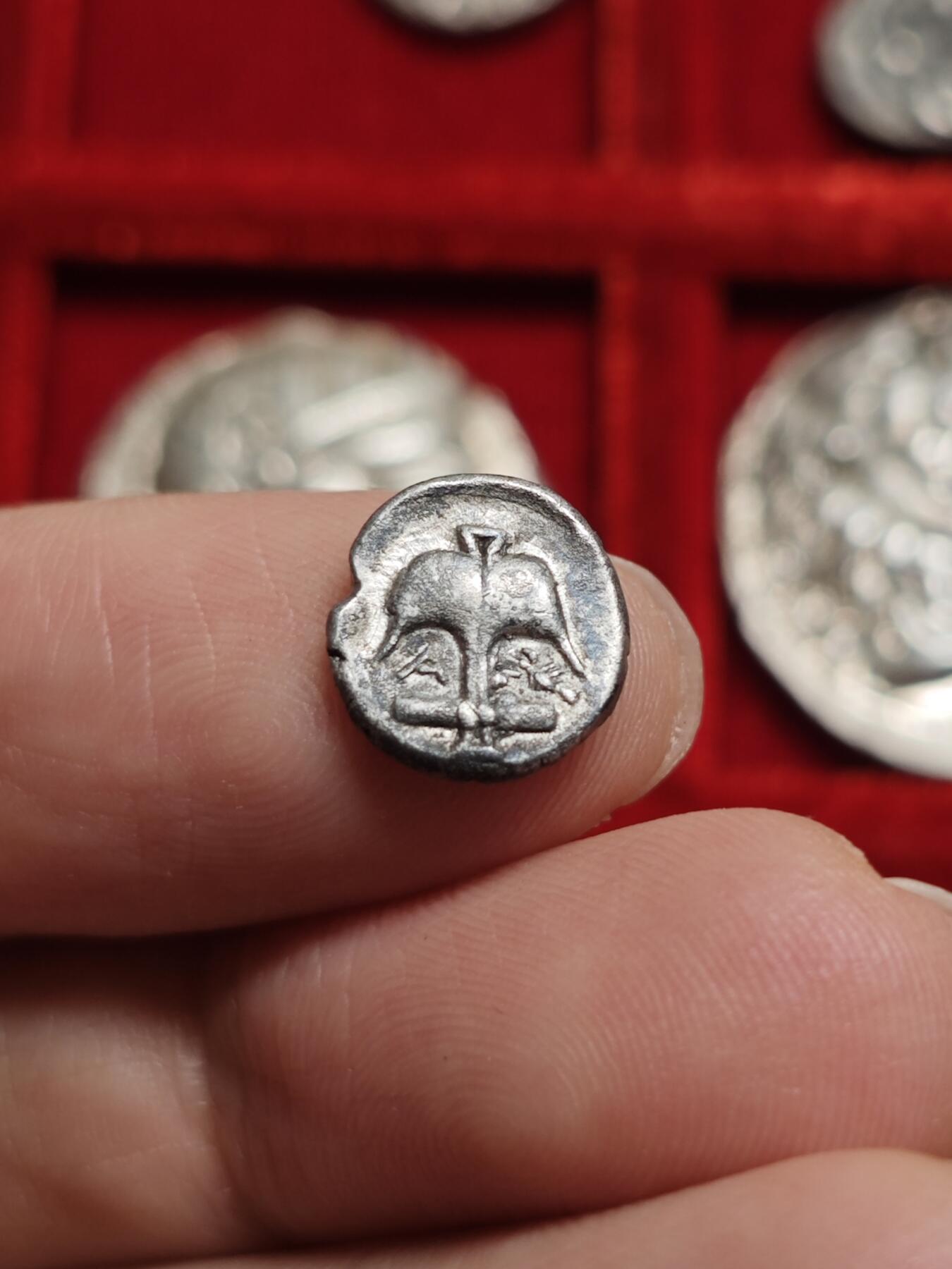 古希腊太阳神阿波罗银币