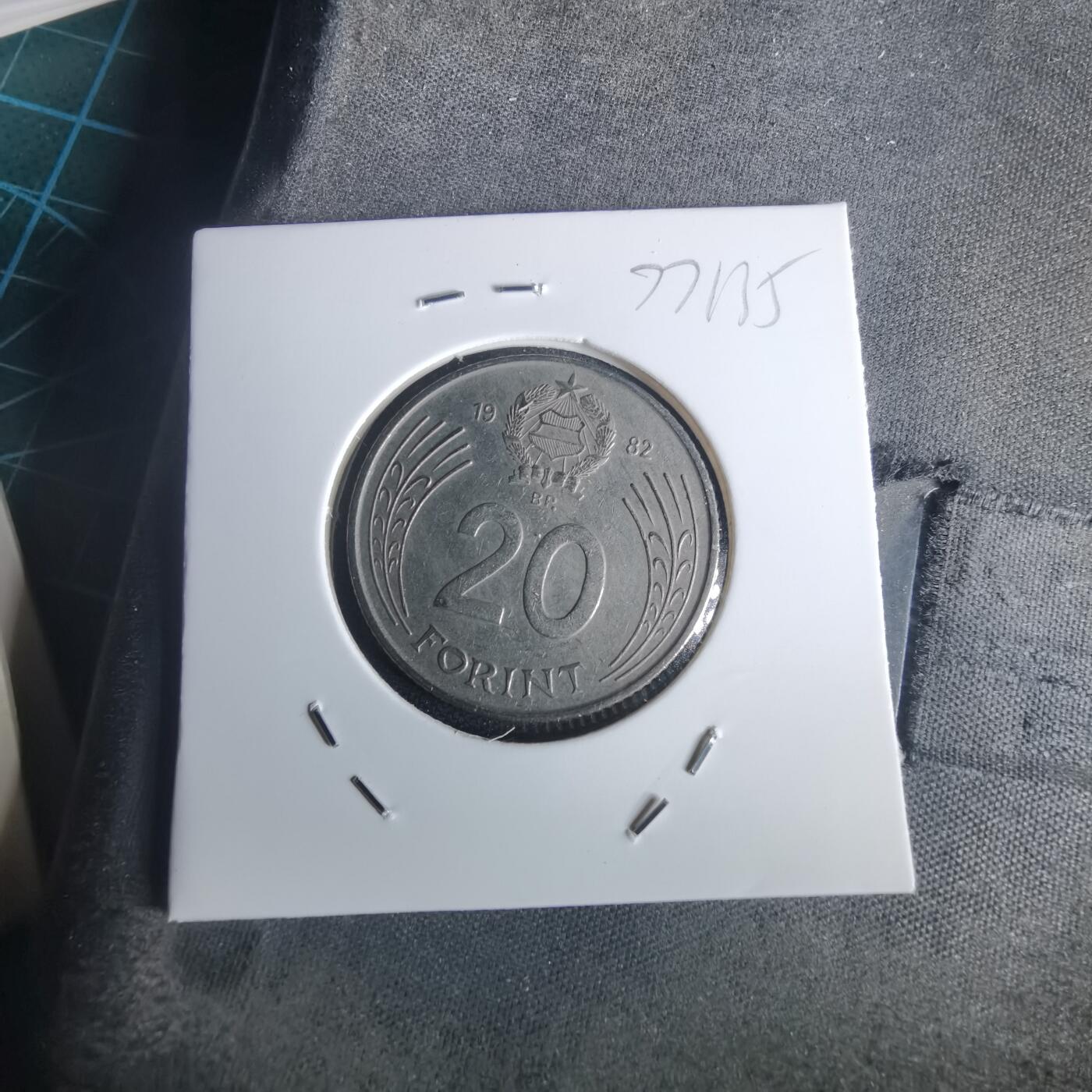 沼泽如烟--第977场 匈牙利1982年20福林