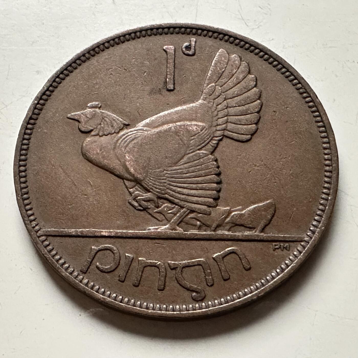 🌹外币初藏🌹🐯2026年第13场  每周二四六晚8️⃣点 接代拍 爱尔兰1937年一便士