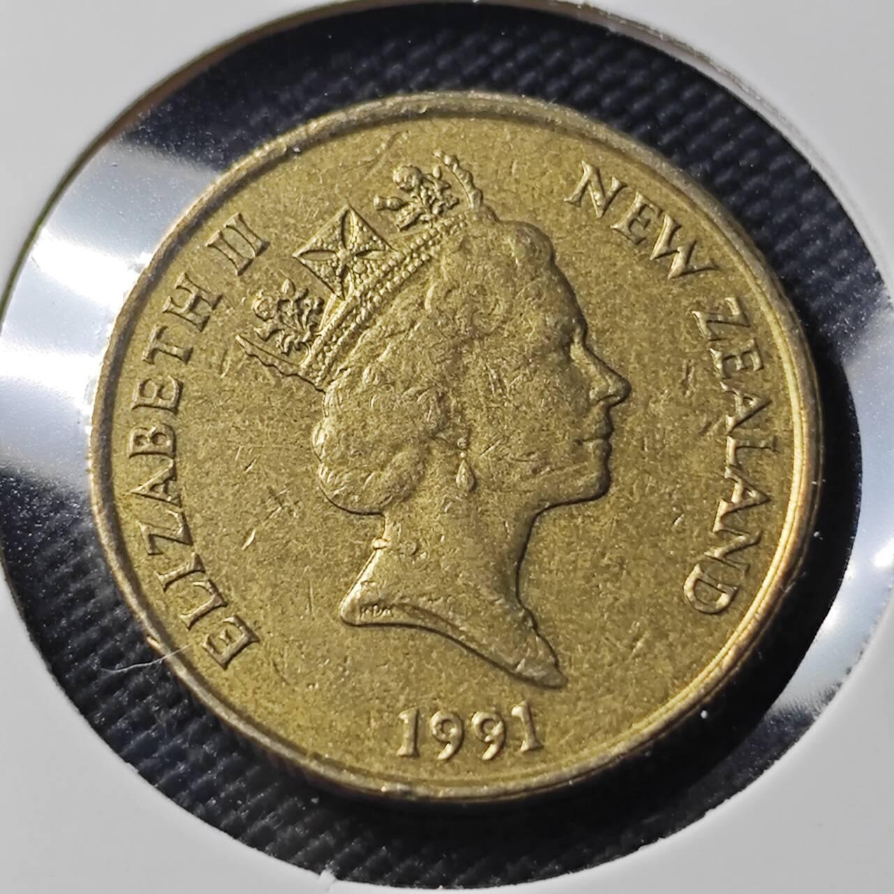 KK钱币收藏小铺  第390期  2月预留时间 周末发货  新西兰1元