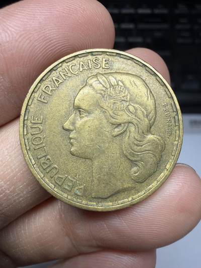 2025年集古藏今外币拍卖第二期-第1场—（总第301拍），可以寄存60天，满160元包邮。 - 1952年法国50法郎