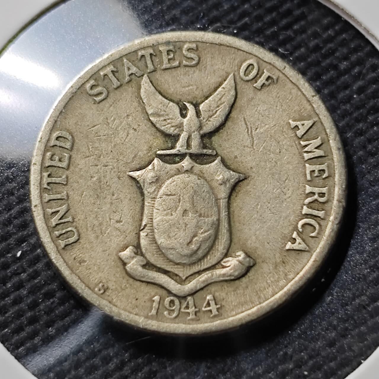 KK钱币收藏小铺  第390期  2月预留时间 周末发货  美属菲律宾5分镍币