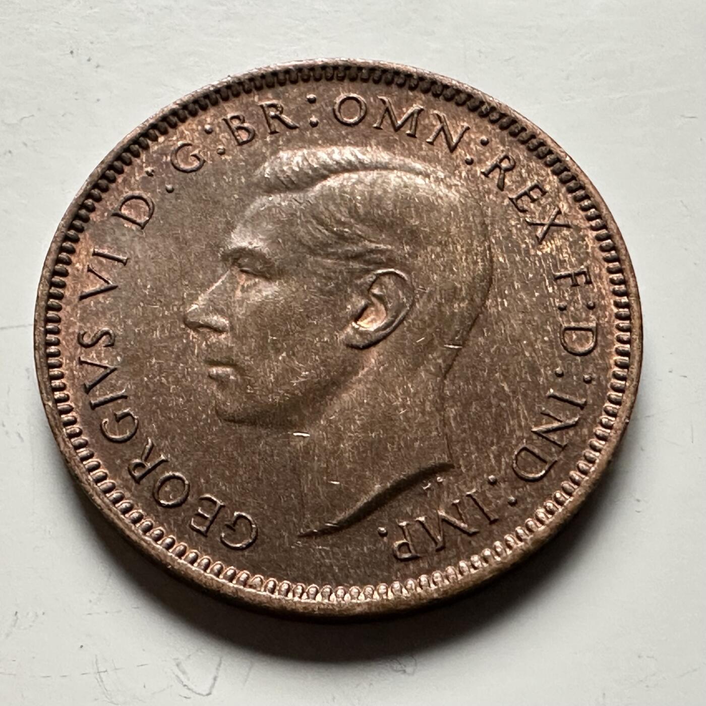 🌹外币初藏🌹🐯2026年第13场  每周二四六晚8️⃣点 接代拍 英国1948年一法新 a