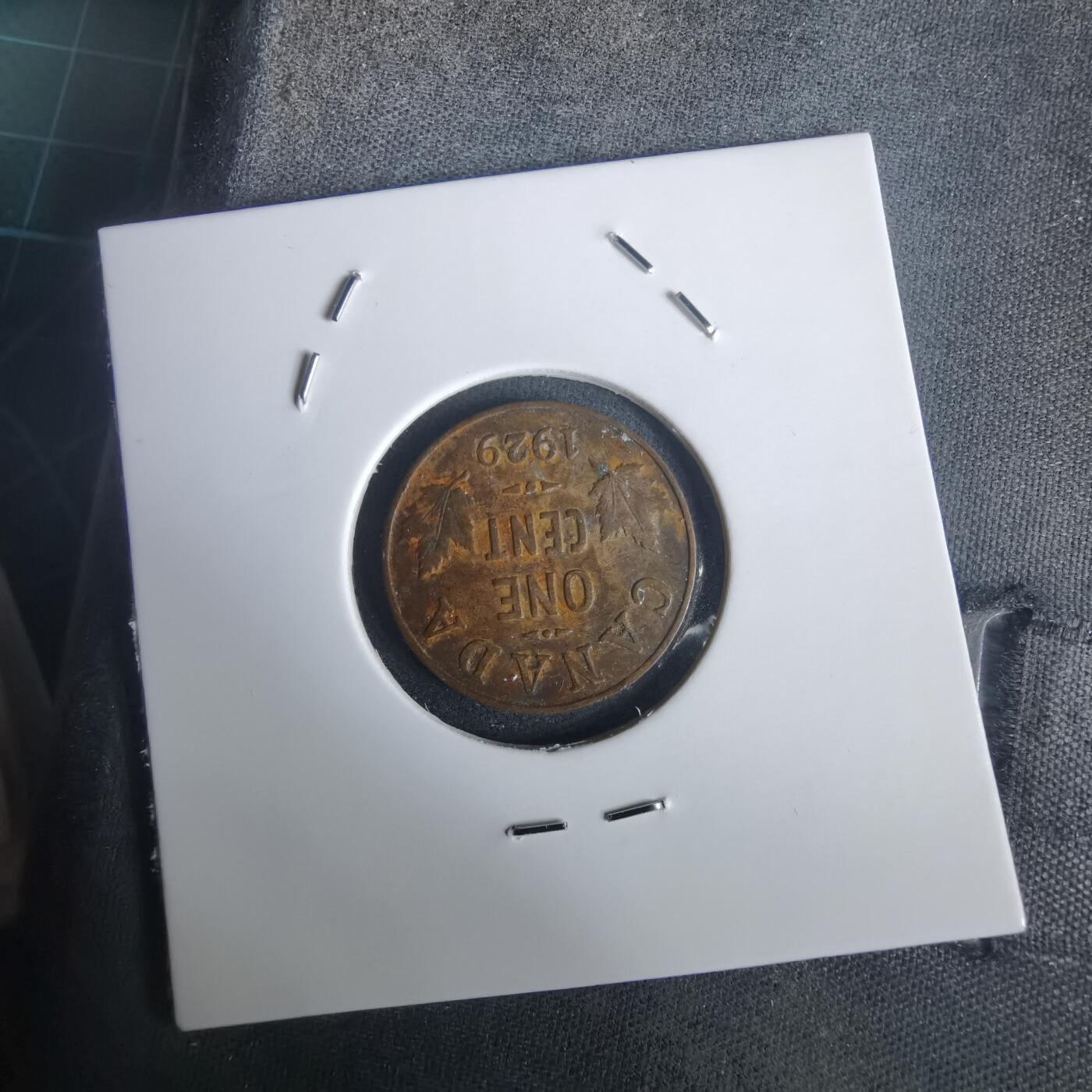 沼泽如烟--第976场 加拿大1929年一分