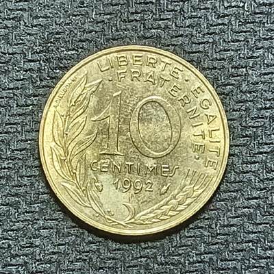 新2026B第六组世界各国精品钱币奖章纪念章花钱401-830 - 814法国10生丁