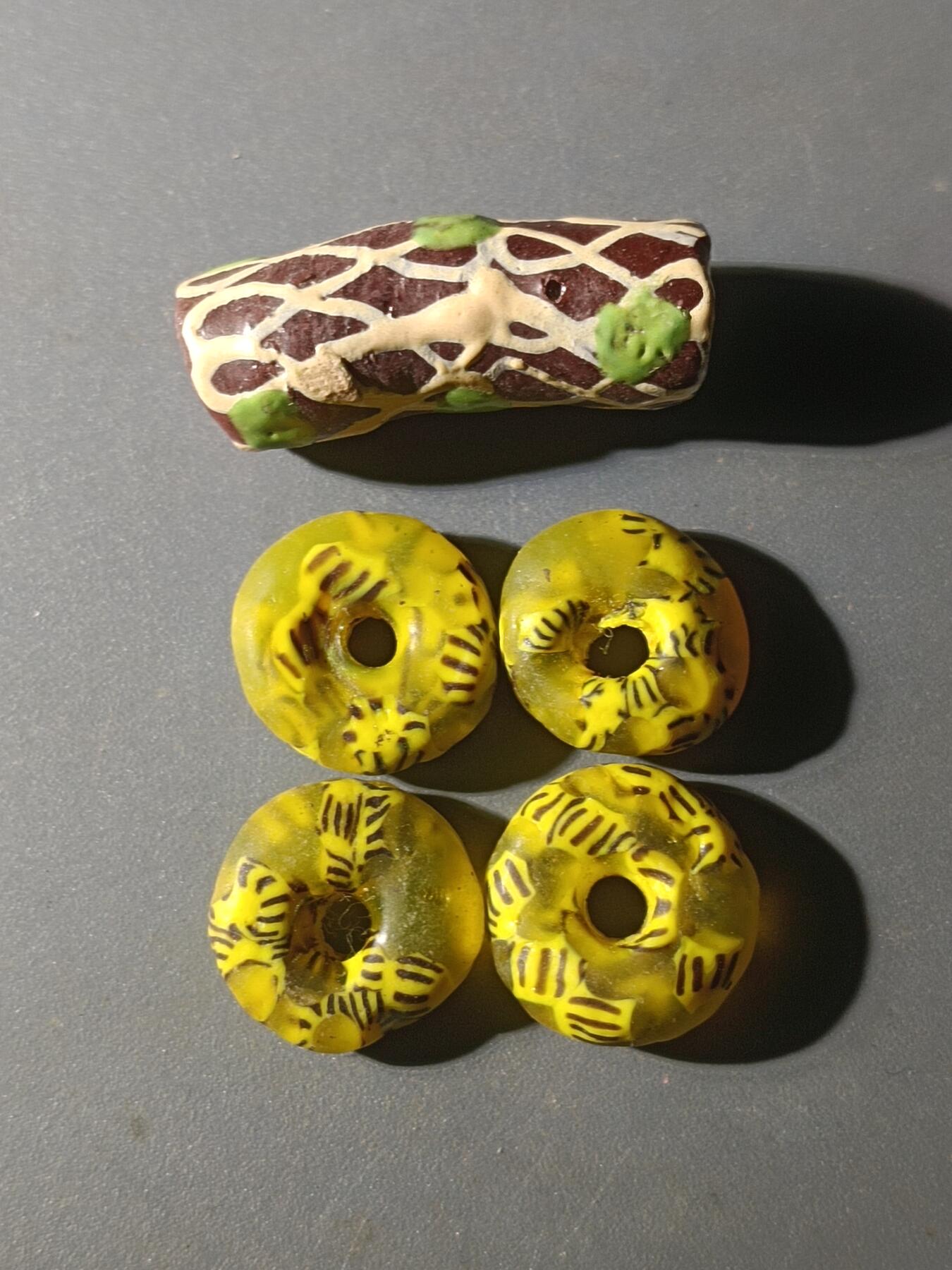 113期新疆红钱粟特钱币丝路钱币专场 A3巴基斯坦回流琉璃