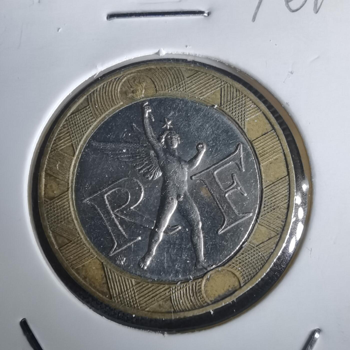 沼泽如烟--第976场 法国1989年10法郎