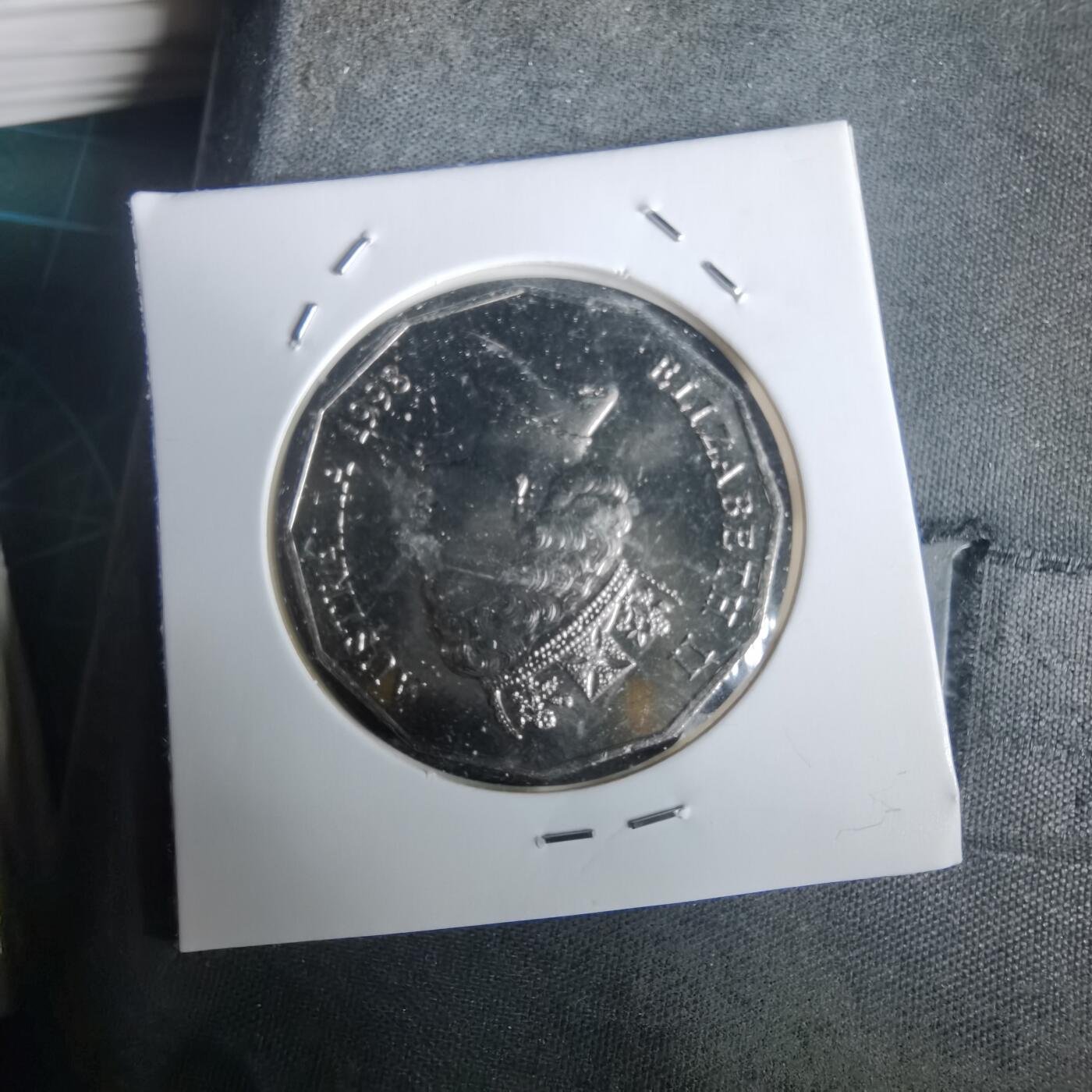 沼泽如烟--第976场 澳大利亚1998年50分纪念币