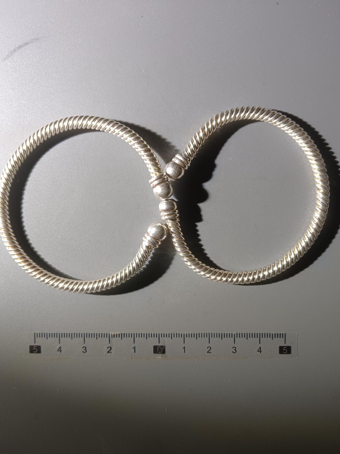 113期新疆红钱粟特钱币丝路钱币专场 A5回流手镯