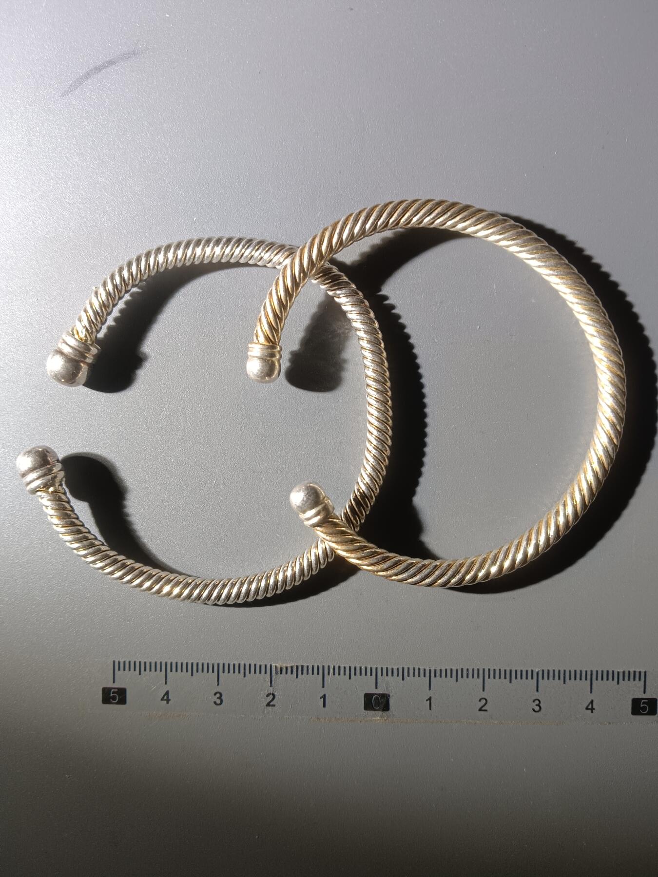 113期新疆红钱粟特钱币丝路钱币专场 A4回流手镯