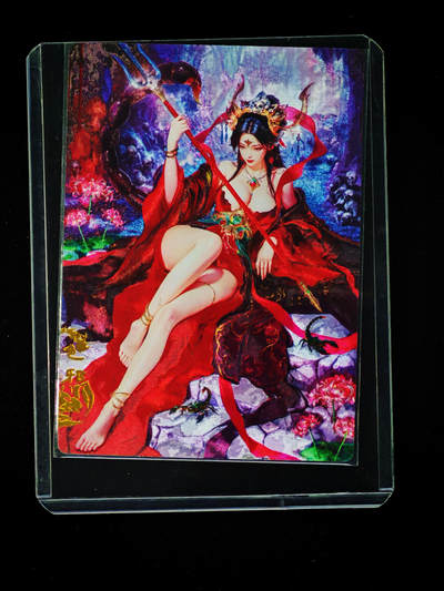 琦卡当当铺～第30期★★一大波美女正向你走来~支持寄存★★~【9点40结束】扫码加群抽[包邮券]~ - 奇点卡牌  盲包卡  粗闪 色邪 1张