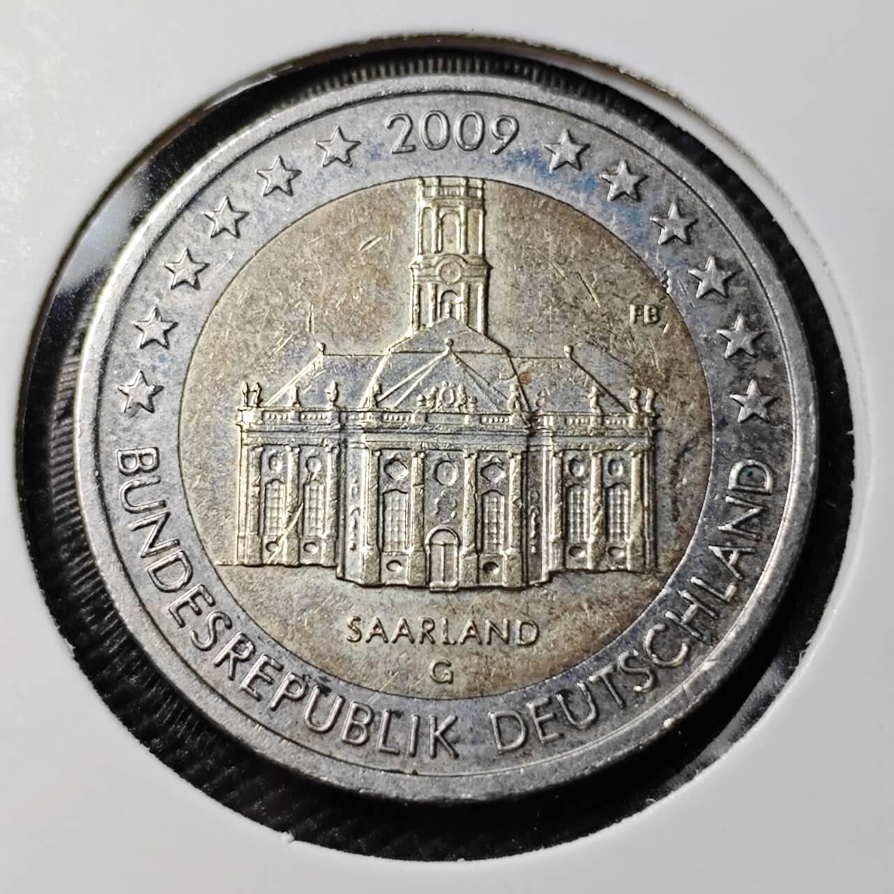 KK钱币收藏小铺  第390期  2月预留时间 周末发货  德国2欧纪念币