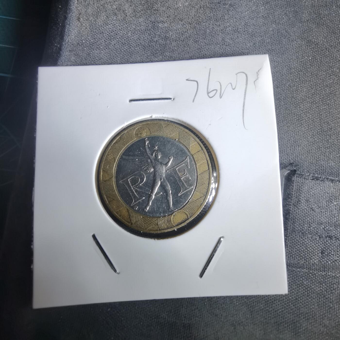 沼泽如烟--第976场 法国1989年10法郎