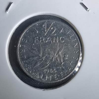 沼泽如烟--第976场 - 法国1984年半法郎